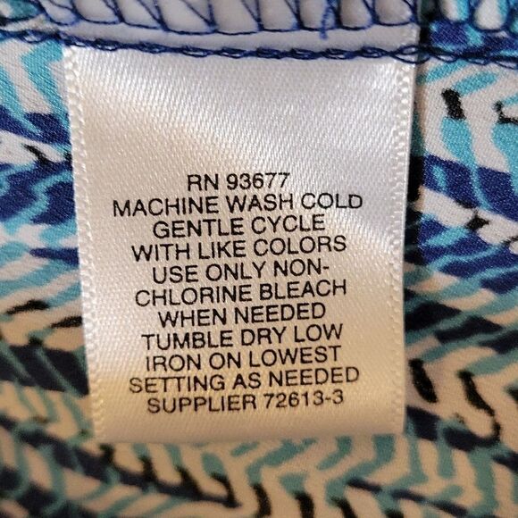 BRAND NEW LIZ CLAIBORNE MULTI-COLOR SLEEVELESS SHIRT - Picture 12 of 14